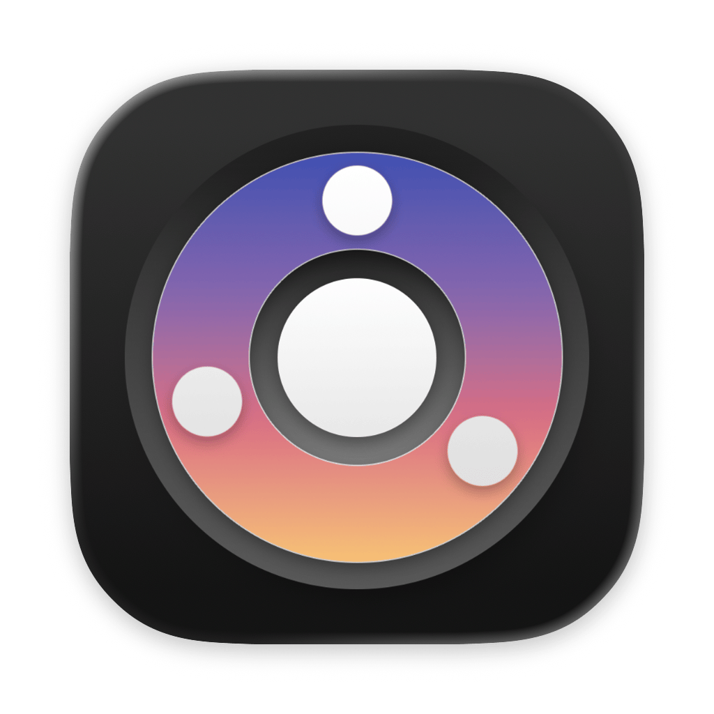 Radial Alternative Dark icon